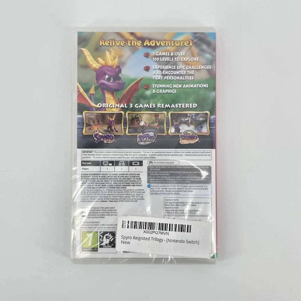 Nintendo Switch Spyro Reignited Trilogy* New & Sealed*More Games At My Store